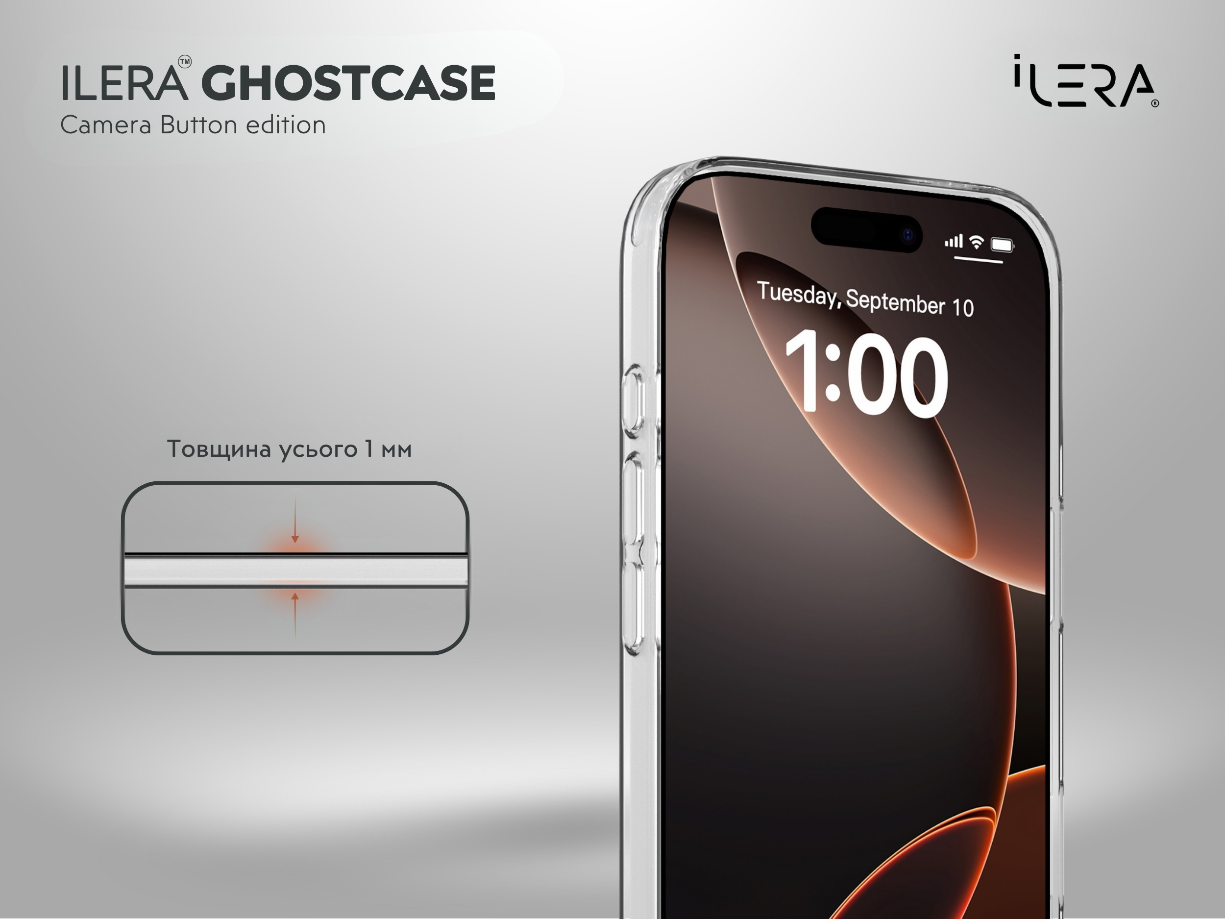GhostCase Camera Button edition 1 mm