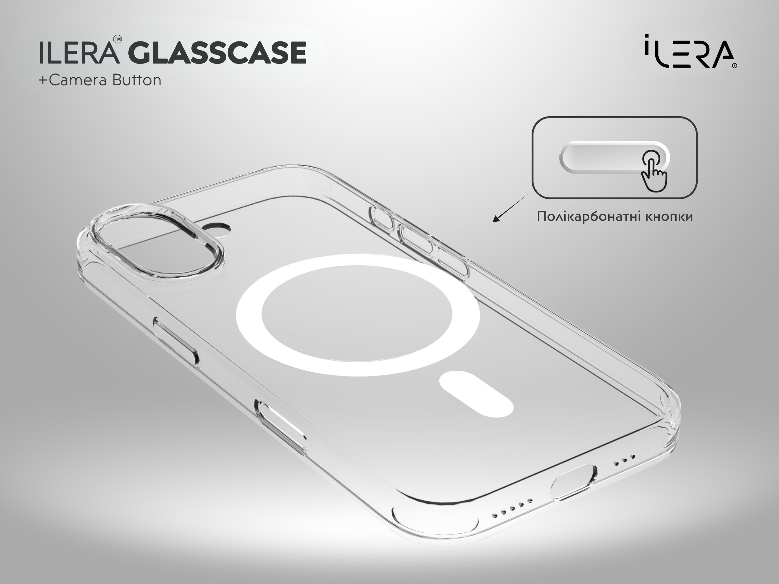 GlassCase + Camera Button