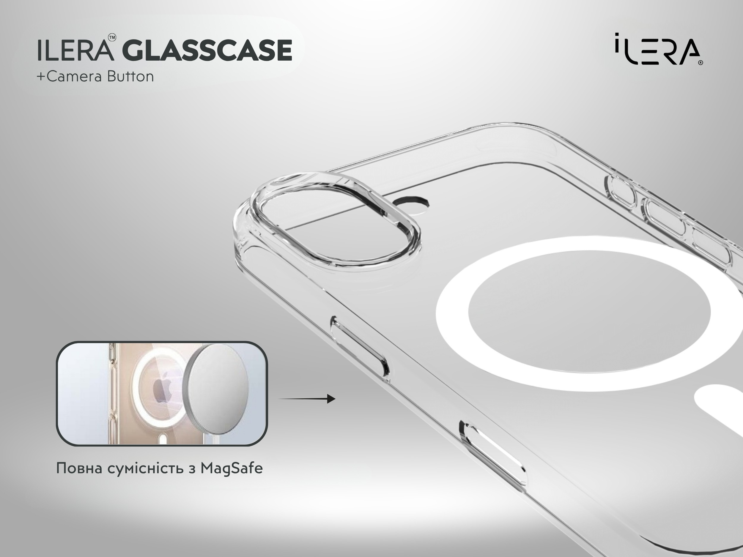 GlassCase + Camera Button