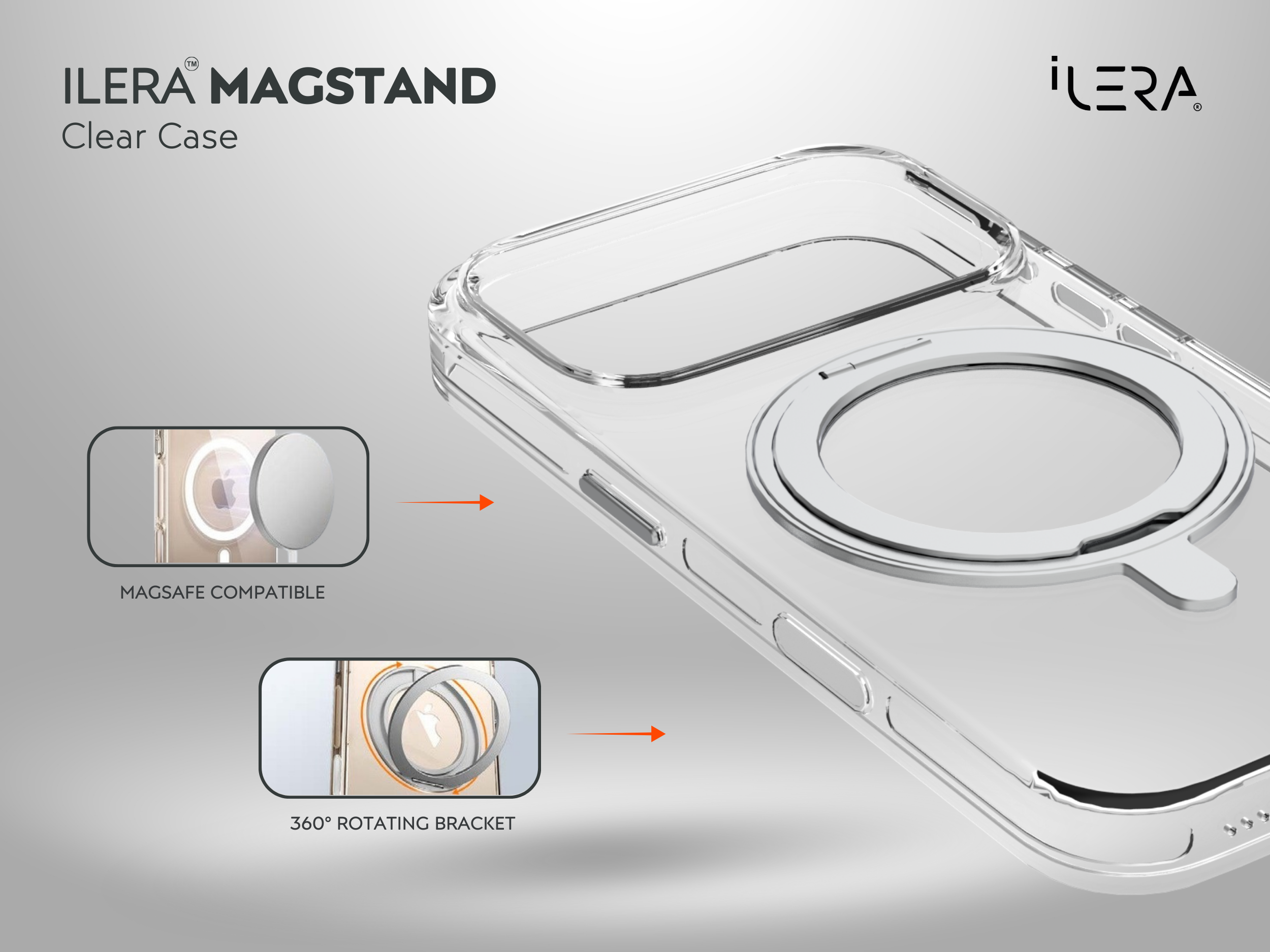 MagStand Clear Case