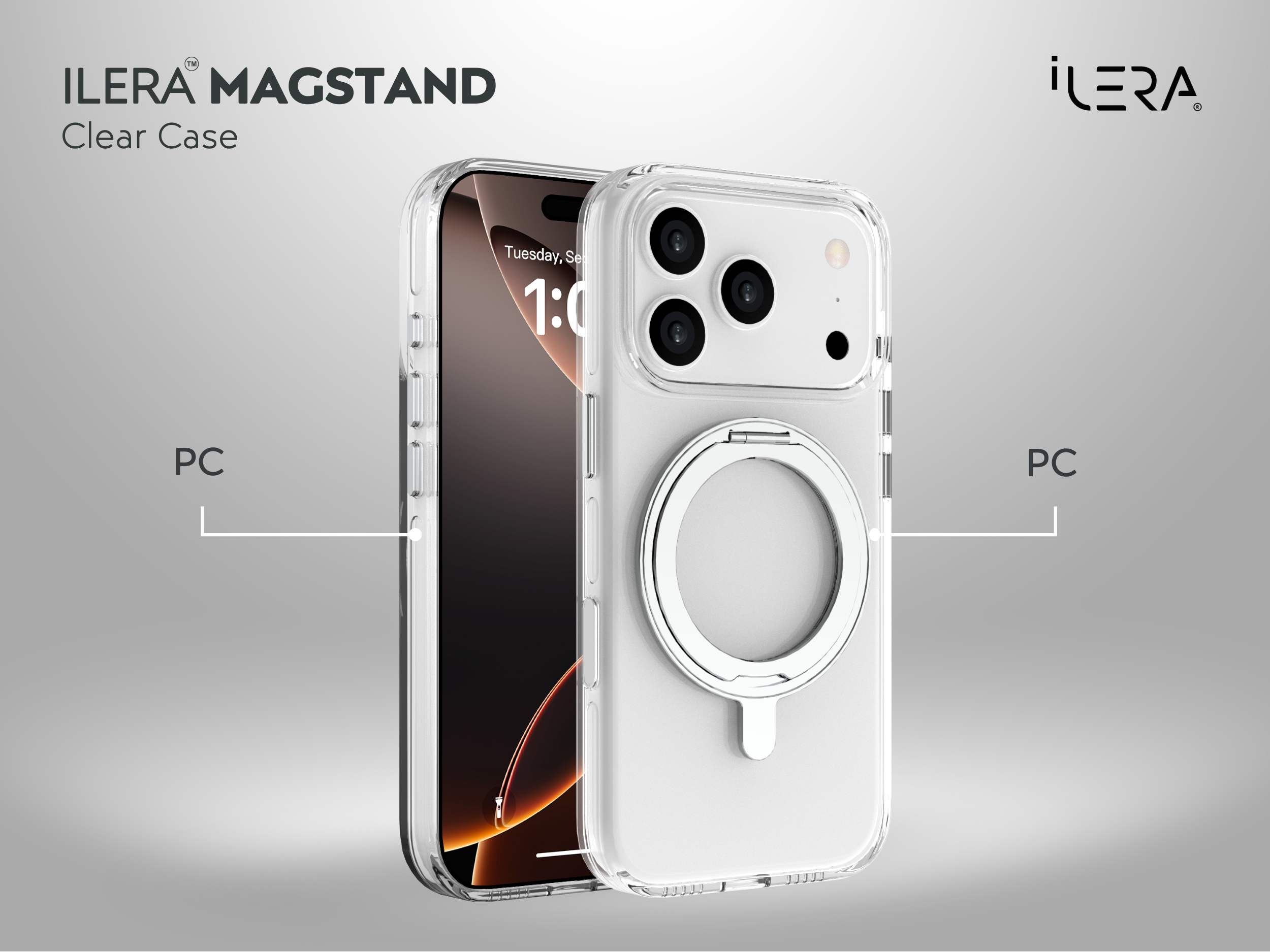 MagStand Clear Case