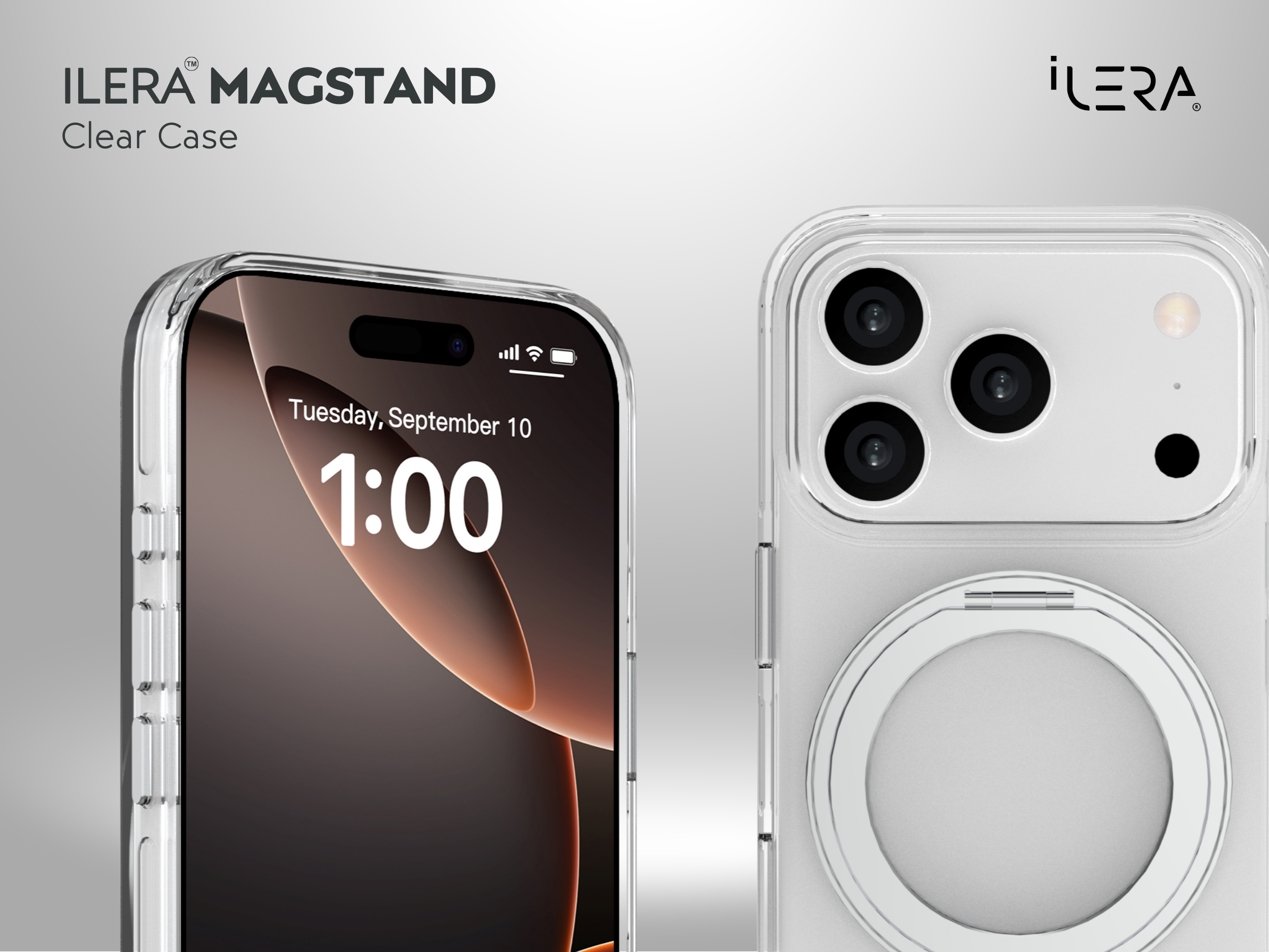 MagStand Clear Case