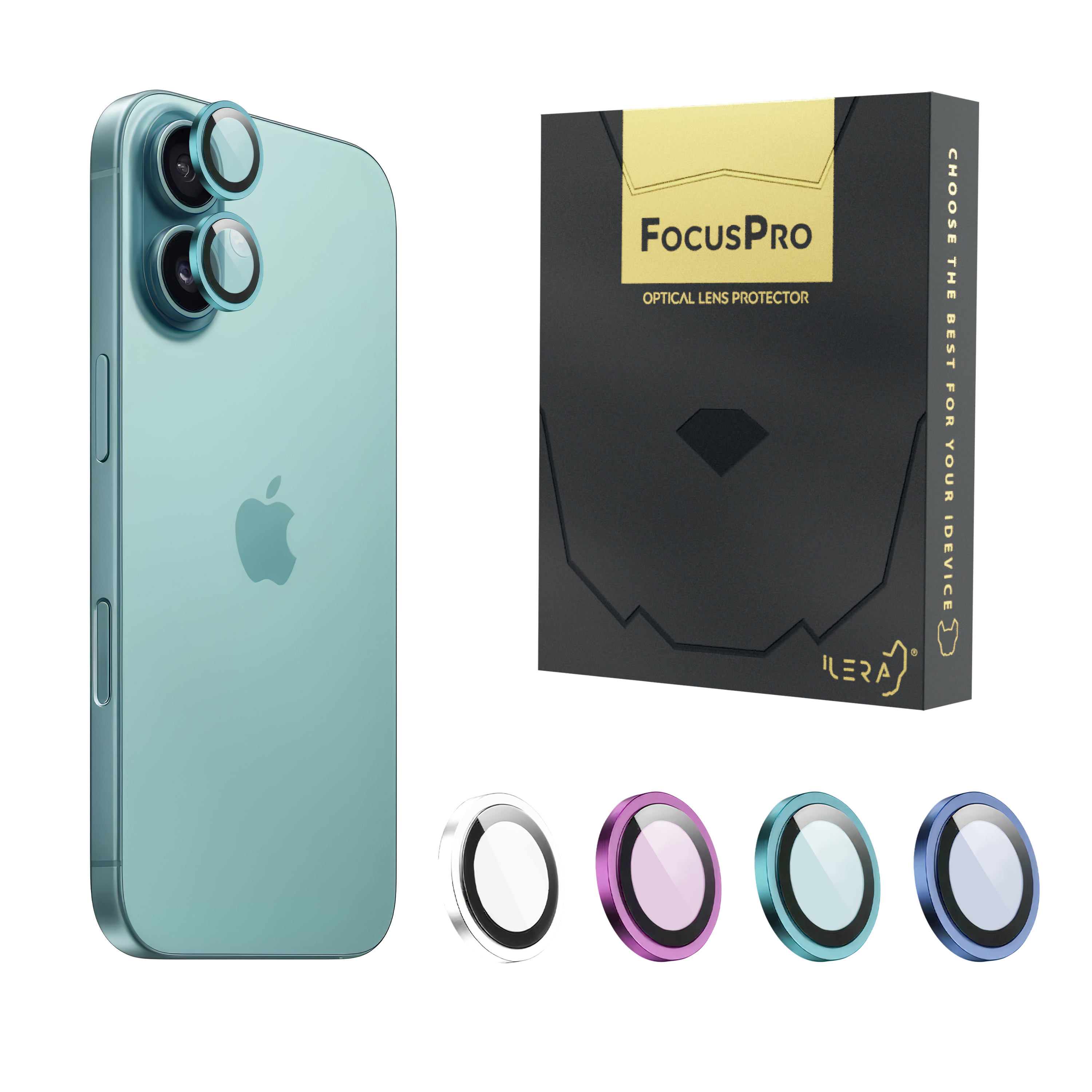 FocusPro Lens for camera iP 16 / 16 Plus, Green